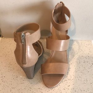 Merona Tan Wedges